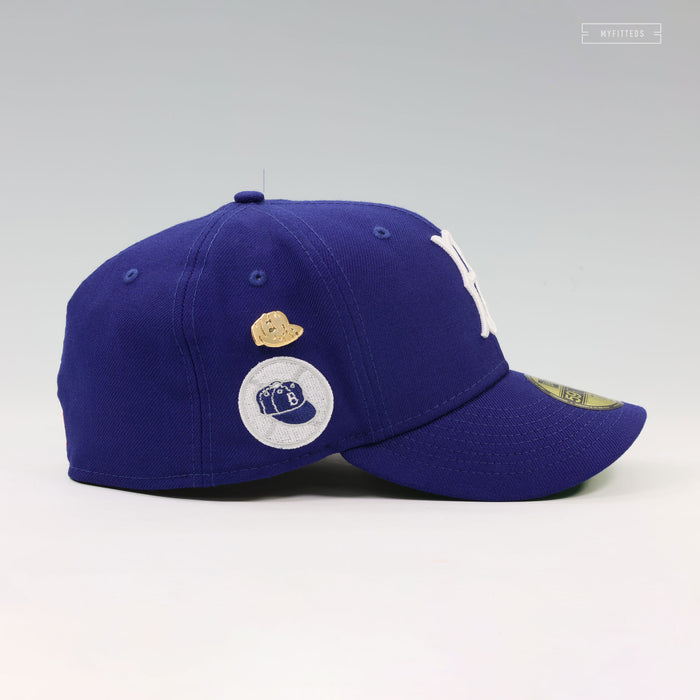 BROOKLYN DODGERS 1955 WORLD SERIES LOGO HISTORY NEW ERA FITTED CAP