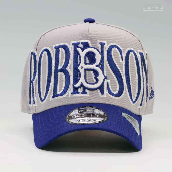 BROOKLYN DODGERS 'JACKIE ROBINSON' A-FRAME NEW ERA 9FIFTY SNAPBACK