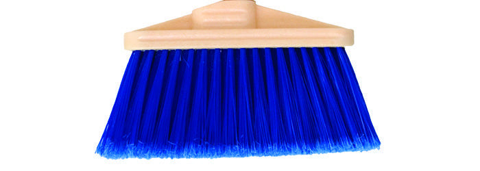 BROOM/ Lobby/ Angle/ Small (8" head) with 30" Handle, each