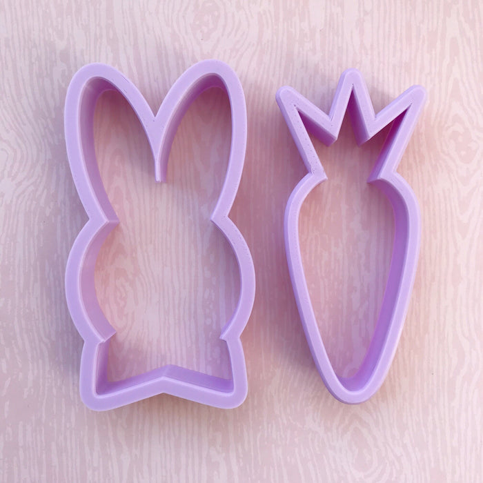 Bunny and Carrot  Cookie Cutter Set