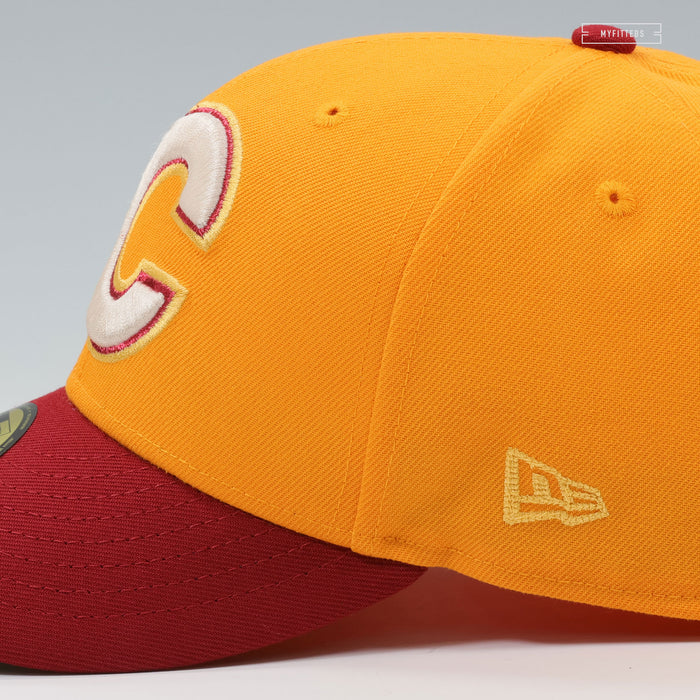 CALGARY FLAMES 2011 NHL HERITAGE SERIES JERSEY INSPIRED NEW ERA FITTED CAP