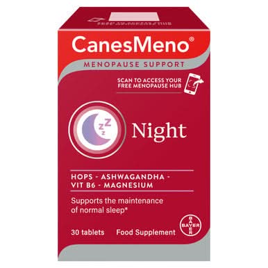 CanesMeno Menopause Support Night Tablets 30s