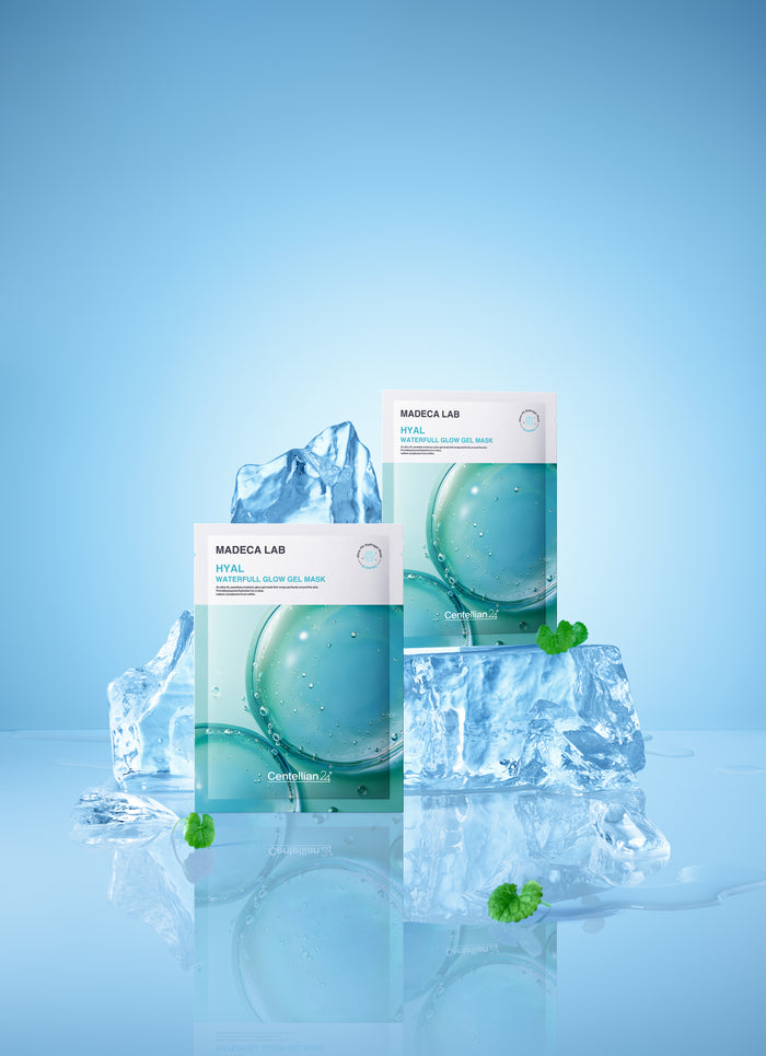 [Centellian24] Madeca Lab Hyal Waterfull Glow Gel Mask 5ea-Luxiface.com