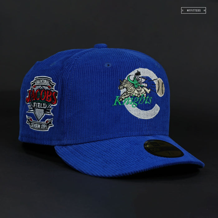 CHARLOTTE KNIGHTS X CLEVELAND INDIANS JIM THOME JACOBS FIELD NEW ERA FITTED CAP