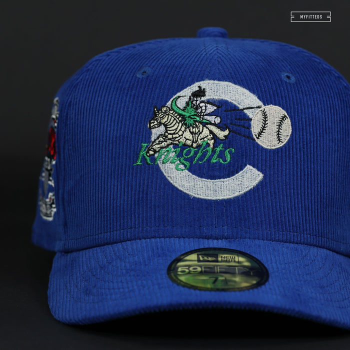 CHARLOTTE KNIGHTS X CLEVELAND INDIANS JIM THOME JACOBS FIELD NEW ERA FITTED CAP