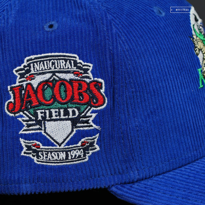 CHARLOTTE KNIGHTS X CLEVELAND INDIANS JIM THOME JACOBS FIELD NEW ERA FITTED CAP