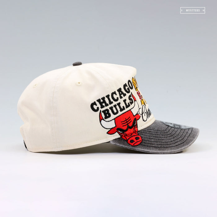 CHICAGO BULLS 1991, 1992, 1993 3 PEAT NBA FINALS CHAMPIONS NEW ERA 19TWENTY SNAPBACK