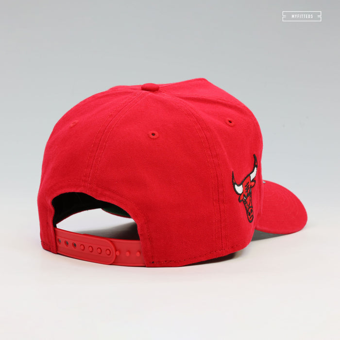 CHICAGO BULLS 1991 NBA FINALS HISTORIC WIN 9FIFTY A-FRAME NEW ERA SNAPBACK HAT