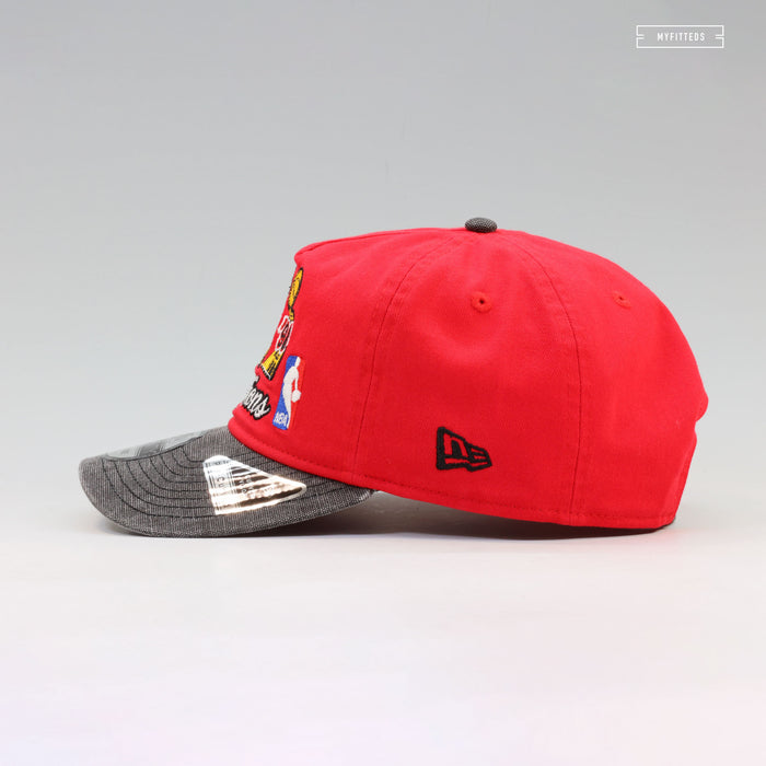 CHICAGO BULLS 1996, 1997, 1998 3 PEAT REPEAT NBA FINALS CHAMPIONS NEW ERA 19TWENTY SNAPBACK