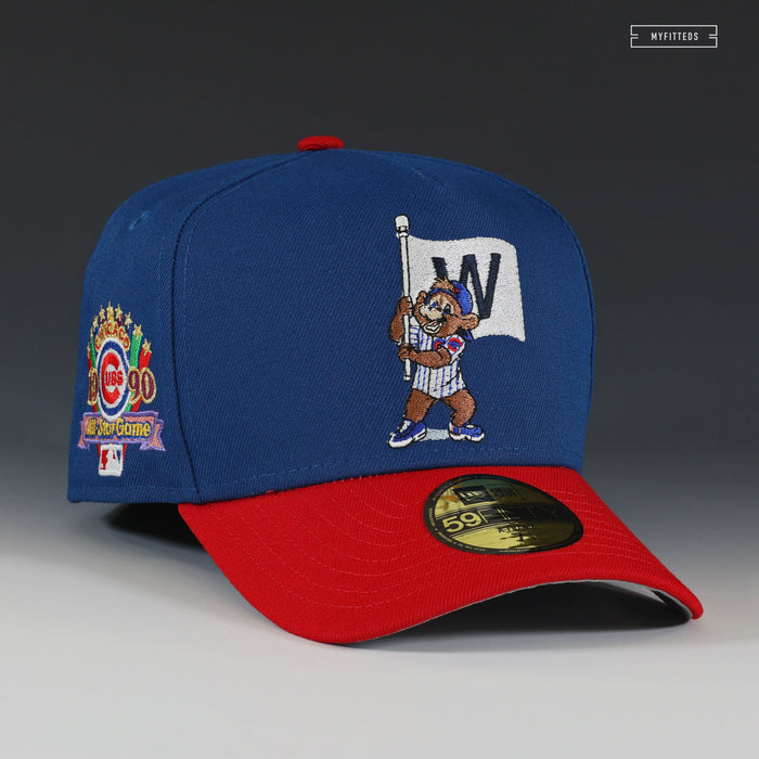 CHICAGO CUBS 1990 ALL-STAR GAME 59FIFTY A-FRAME CLARK THE CUB NEW ERA FITTED HAT