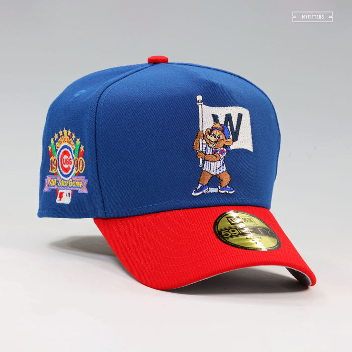 CHICAGO CUBS 1990 ALL-STAR GAME 59FIFTY A-FRAME CLARK THE CUB NEW ERA FITTED HAT