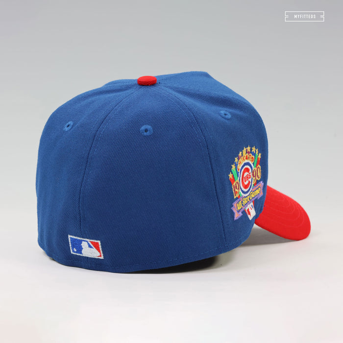 CHICAGO CUBS 1990 ALL-STAR GAME 59FIFTY A-FRAME CLARK THE CUB NEW ERA FITTED HAT