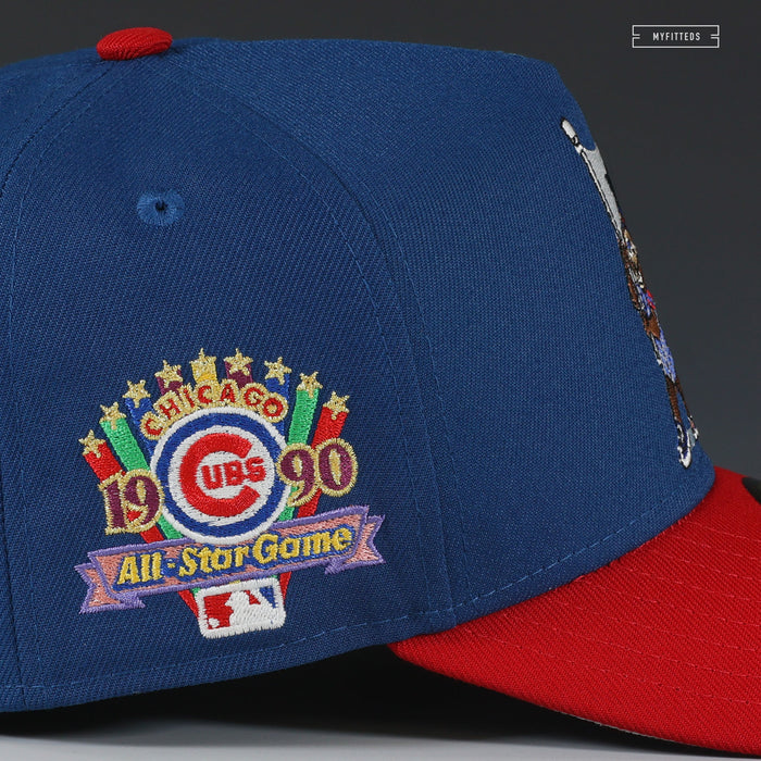 CHICAGO CUBS 1990 ALL-STAR GAME 59FIFTY A-FRAME CLARK THE CUB NEW ERA FITTED HAT