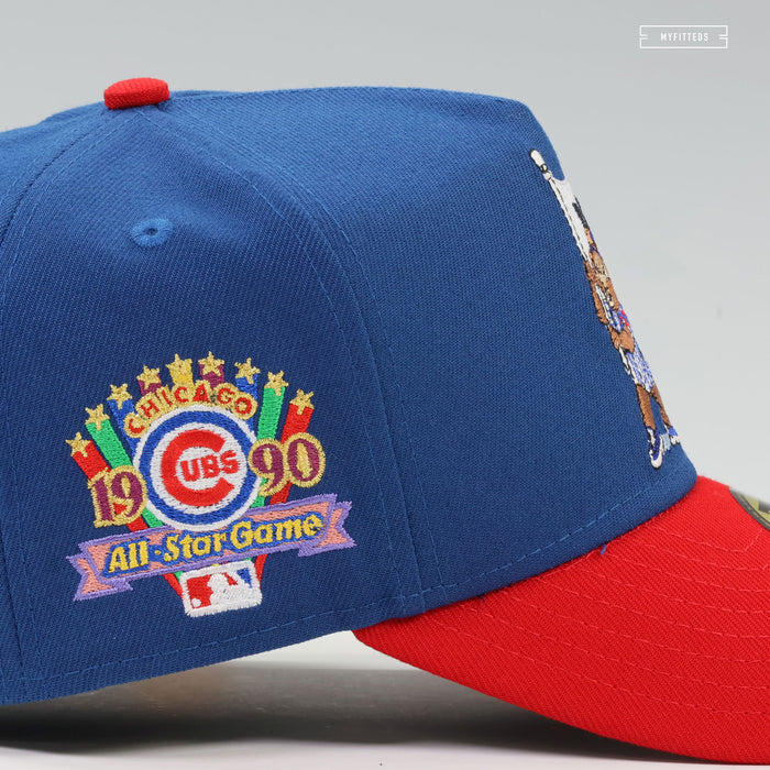 CHICAGO CUBS 1990 ALL-STAR GAME 59FIFTY A-FRAME CLARK THE CUB NEW ERA FITTED HAT