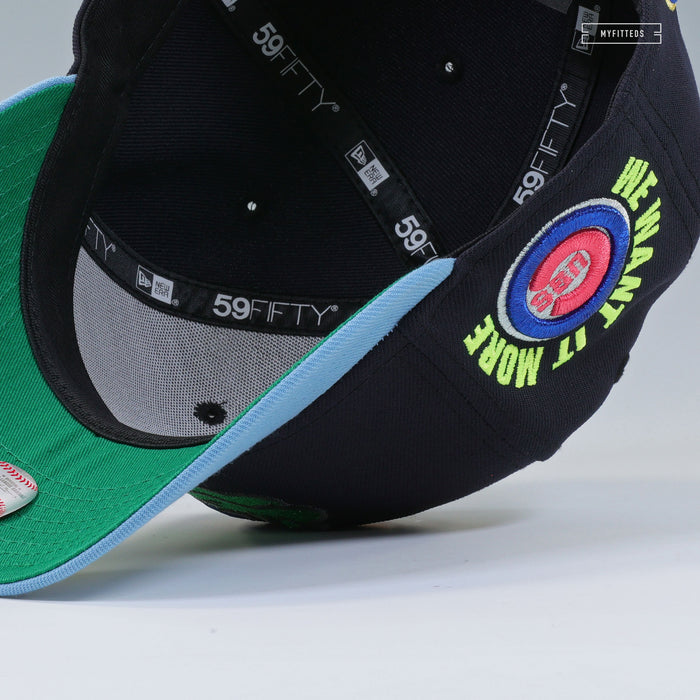 CHICAGO CUBS CHANCE THE SNAPPER WE WANT IT MORE LACOSTE INSPIRED NEW ERA FITTED CAP