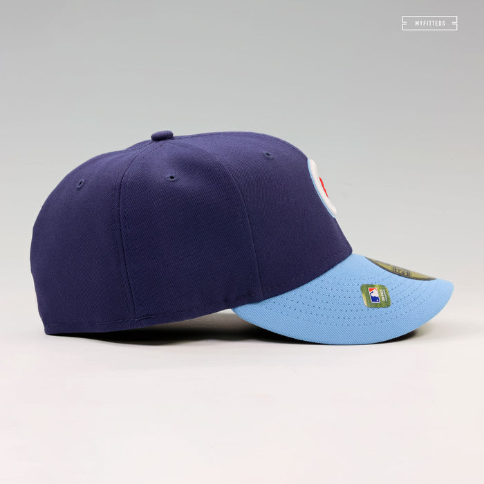 CHICAGO CUBS CITY CONNECT WRIGLEYVILLE ON-FIELD NEW ERA FITTED CAP