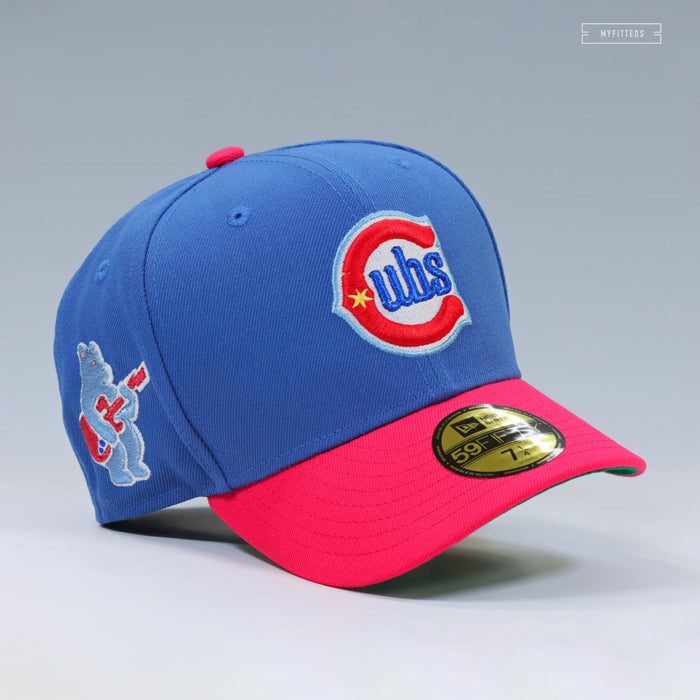 CHICAGO CUBS SECOND ALTERNATE VINTAGE WEATHERED LOOK NEW ERA FITTED CAP