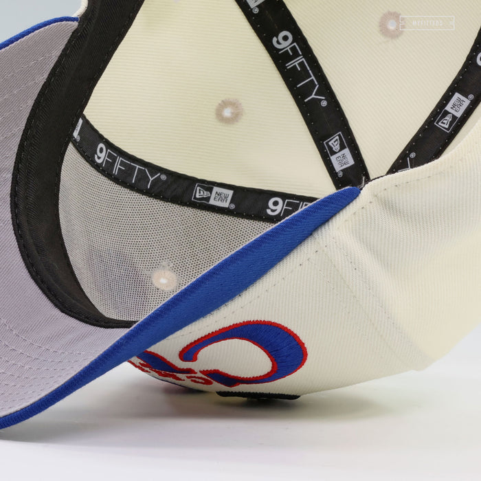 CHICAGO CUBS TEAM ARCHIVE OFF WHITE NEW ERA 9FIFTY SNAPBACK