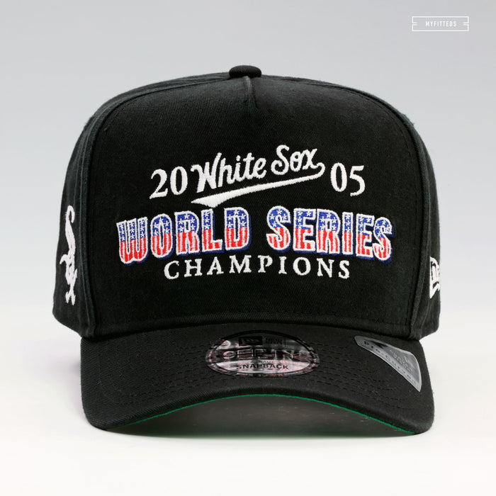 CHICAGO WHITE SOX 2005 WORLD SERIES CHAMPIONS HISTORIC 9FIFTY A-FRAME NEW ERA SNAPBACK