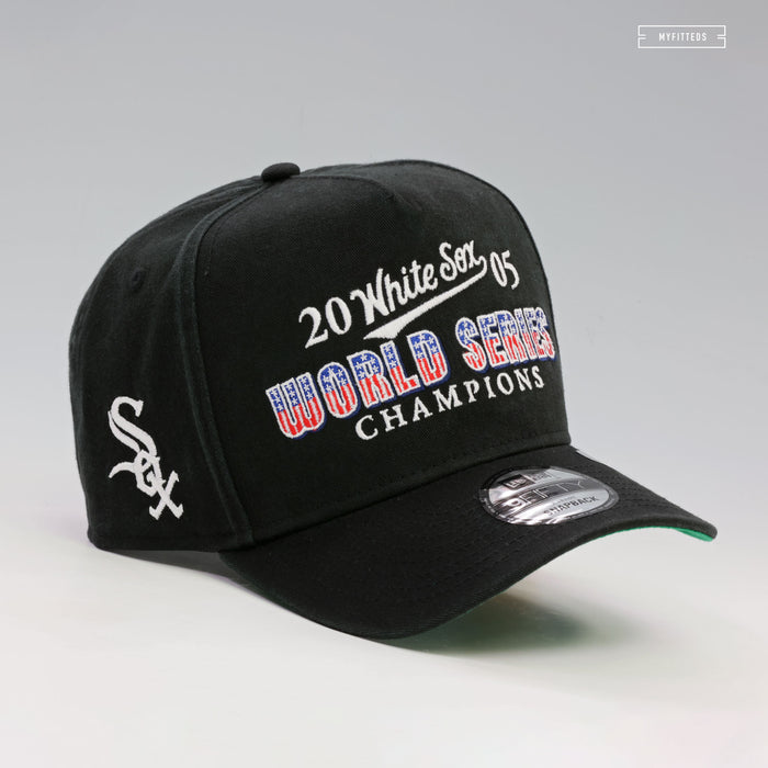 CHICAGO WHITE SOX 2005 WORLD SERIES CHAMPIONS HISTORIC 9FIFTY A-FRAME NEW ERA SNAPBACK