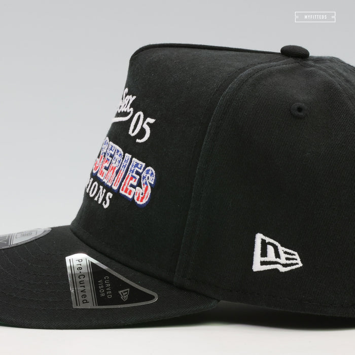 CHICAGO WHITE SOX 2005 WORLD SERIES CHAMPIONS HISTORIC 9FIFTY A-FRAME NEW ERA SNAPBACK