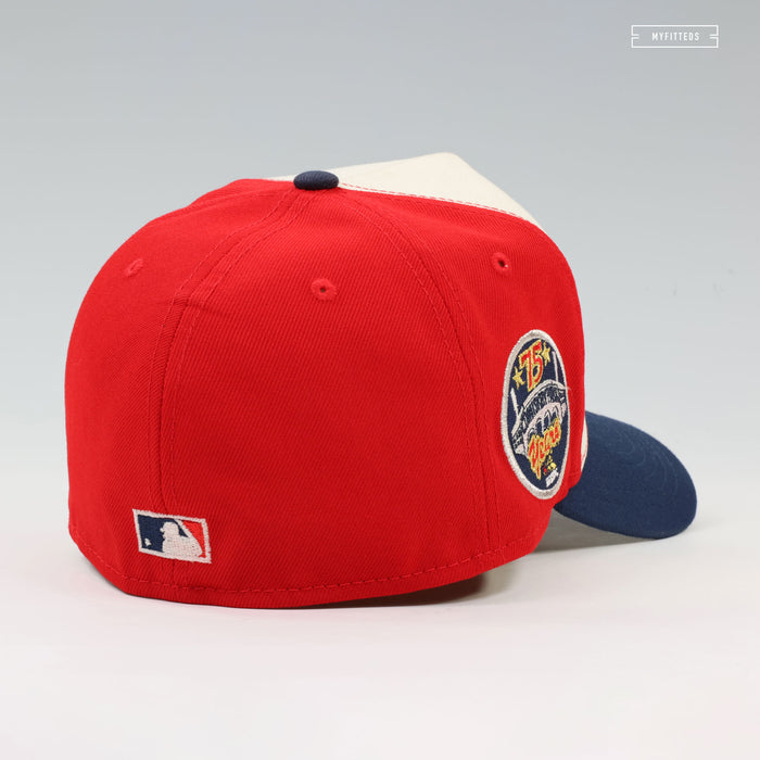 CHICAGO WHITE SOX 75TH ANNIVERSARY HORIZON A-FRAME NEW ERA FITTED CAP