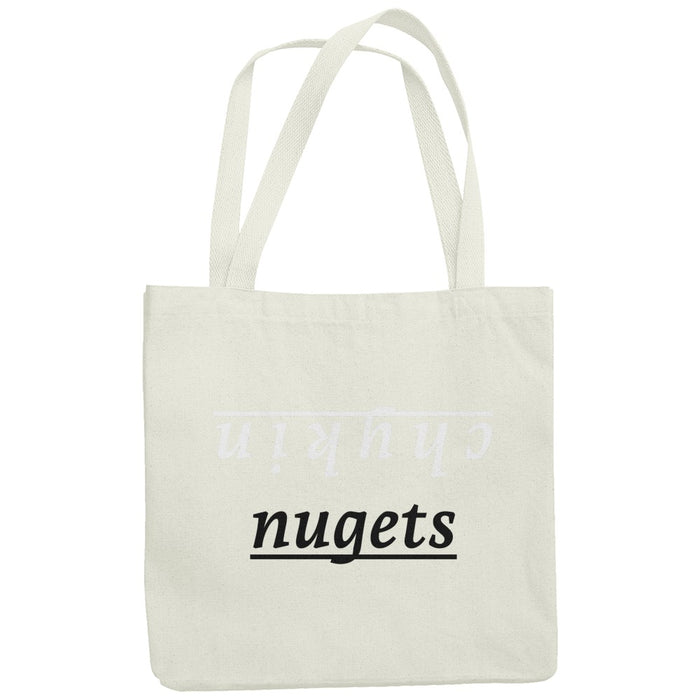 chykin nugets!! Medium Tote Bag
