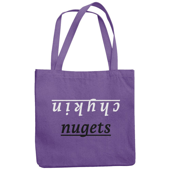 chykin nugets!! Medium Tote Bag
