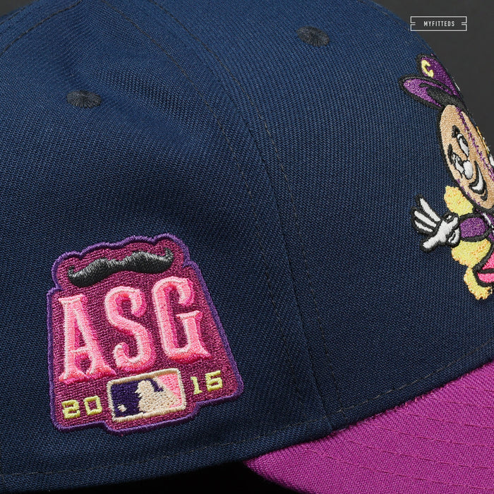 CINCINNATI REDS 2015 ALL STAR GAME ALTERNATE WALUIGI INSPIRED NEW ERA FITTED CAP