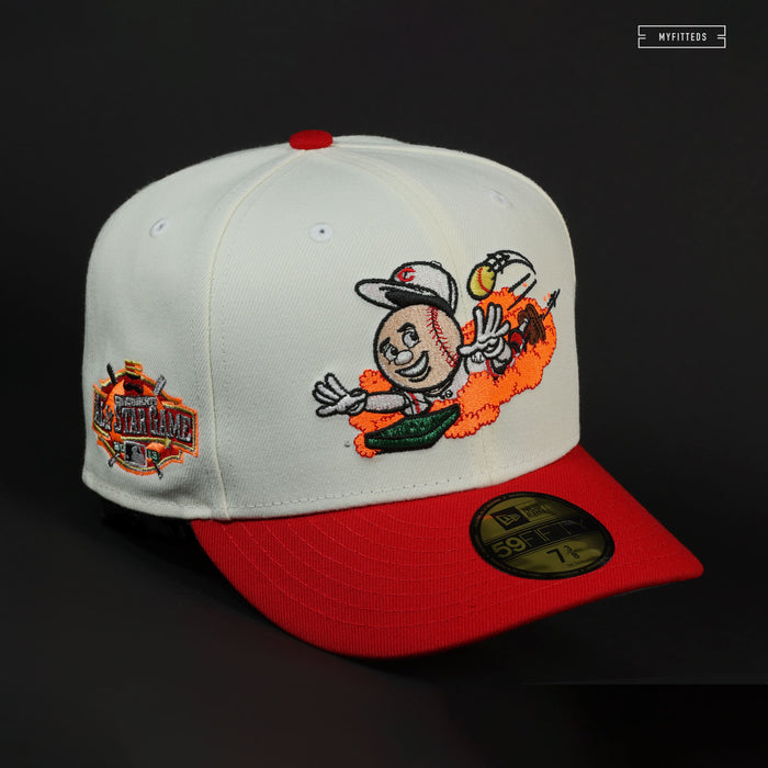 CINCINNATI REDS 2015 ALL STAR GAME FIRE FLOWER MARIO NEW ERA FITTED CAP