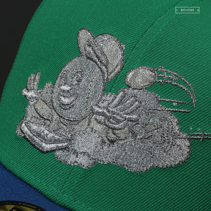 CINCINNATI REDS THE SLIDING MR. REDLEGS METAL LUIGI INSPIRED NEW ERA FITTED CAP
