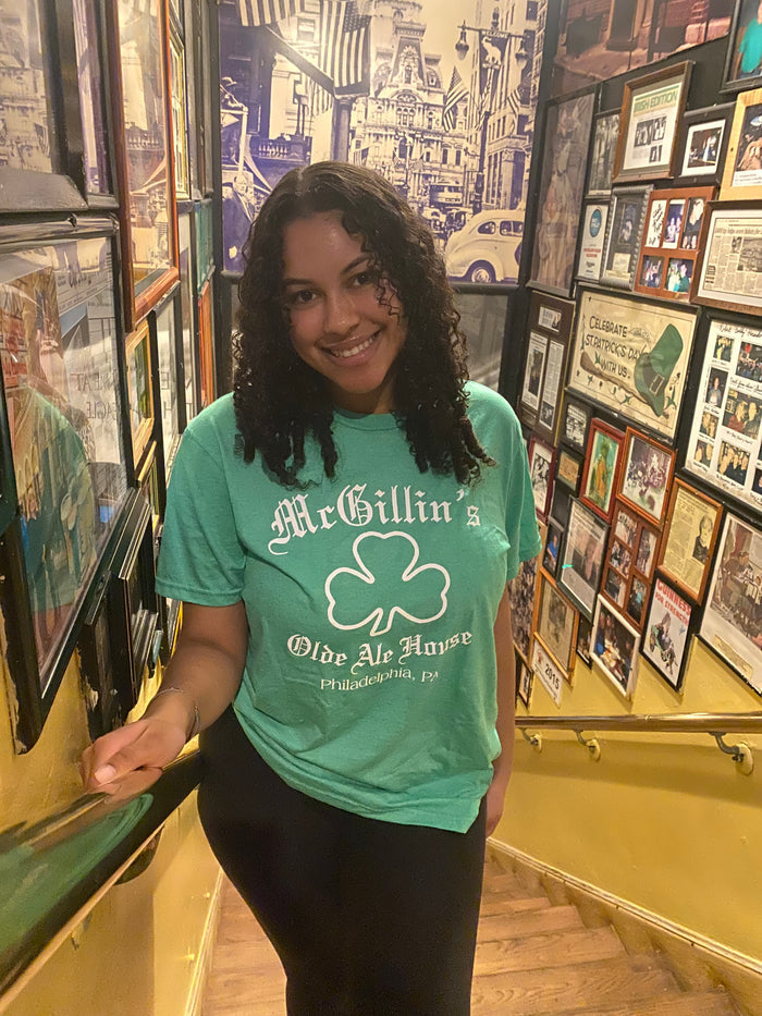 Classic Green Shamrock Tee