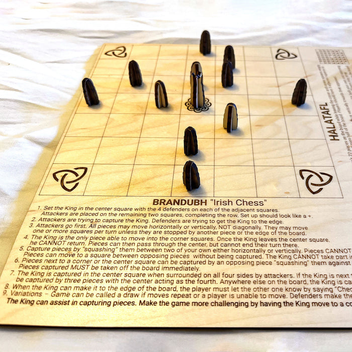 Classic Medieval Games Brandubh & Halatafl
