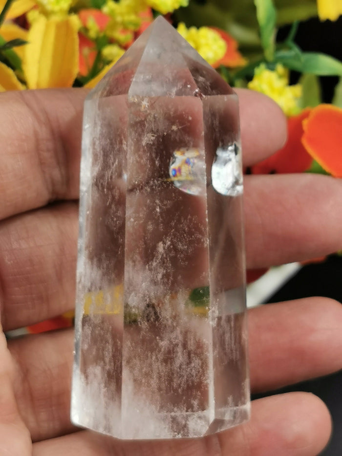 Clear Quartz or Spathik Point -Energy/Reiki/Crystal Healing, Crystal gemstones - Shwasam