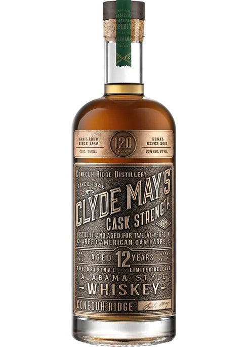 Clyde May's Cask Strength 12 Year Old Bourbon Clyde May's