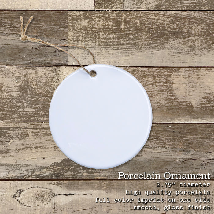 Coastal Pumpkins - Ornament