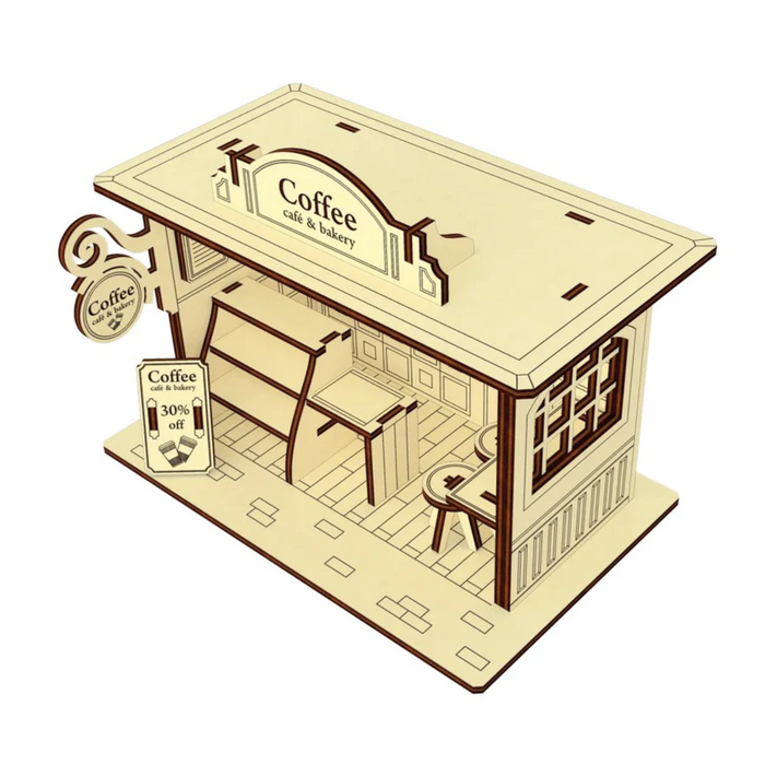 "Coffee - Cafe & Bakery" Miniature - Glowforge