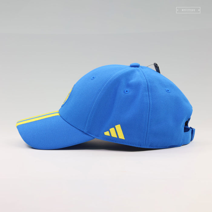ADIDAS COLOMBIA FOOTBALL EMBROIDERED CREST 2026 FIFA WORLD CUP ADJUSTABLE DAD HAT