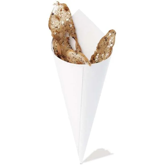 Comatec White Cardboard Cone - 4.75-in Height
