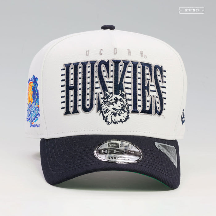 CONNECTICUT HUSKIES 1999 NCAA FINAL FOUR COLLEGE VAULT 9FIFTY A-FRAME NEW ERA SNAPBACK HAT