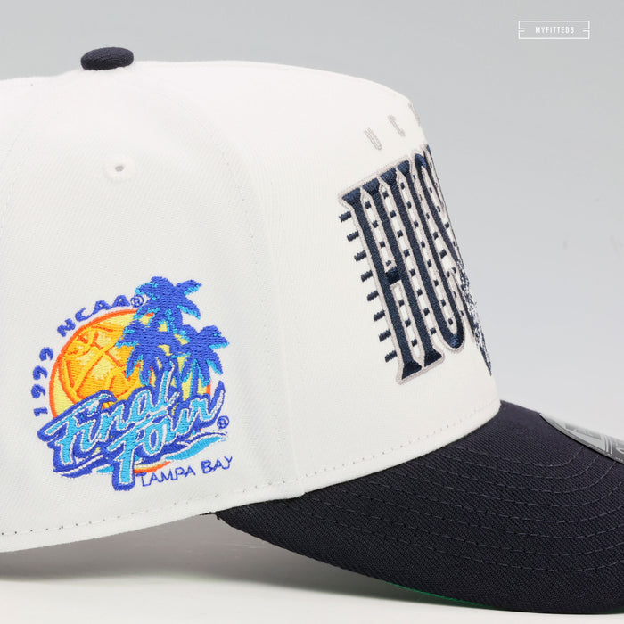 CONNECTICUT HUSKIES 1999 NCAA FINAL FOUR COLLEGE VAULT 9FIFTY A-FRAME NEW ERA SNAPBACK HAT