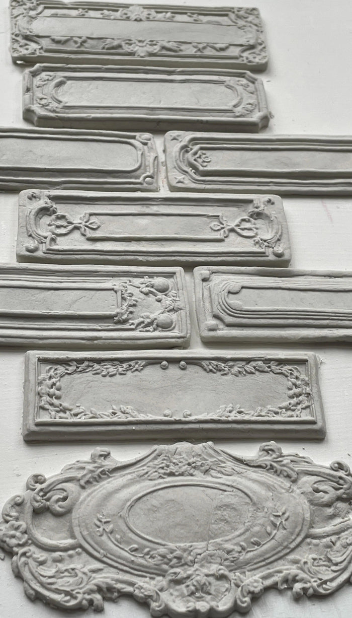 Conservatory Labels Mould by IOD, Iron Orchid Designs