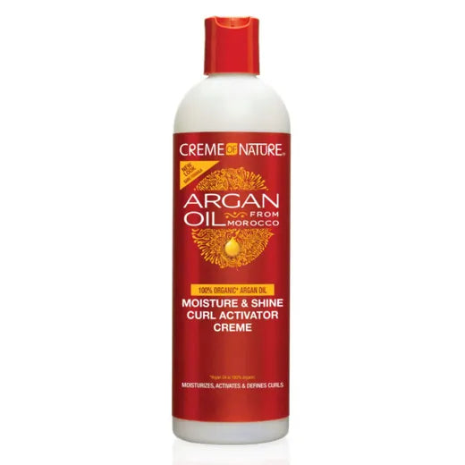 Creme Of Nature Argan Oil Moisture & Shine Curl Activator Cream 12oz