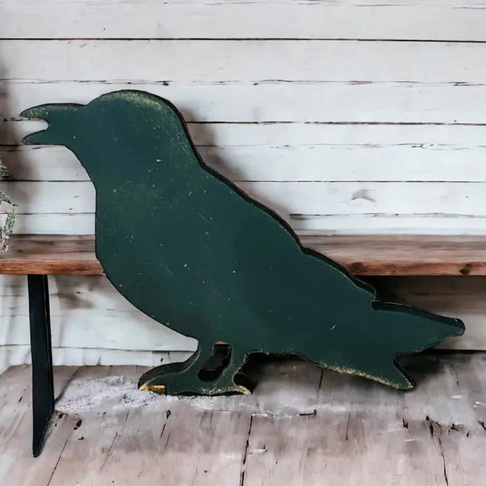 Crow MDF Craft Blank Shelf Sitter