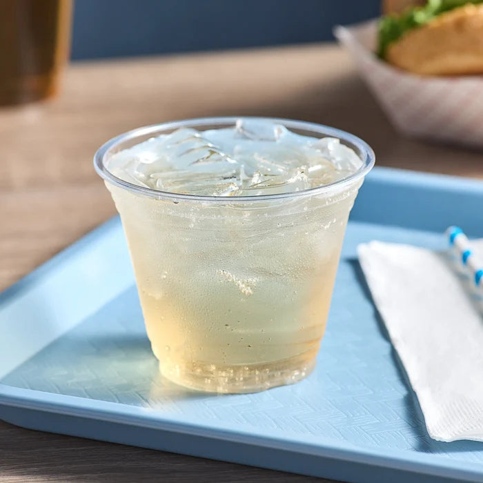 CUP/ Plastic, Clear 9 oz Squat, 1000 per case-Food Service