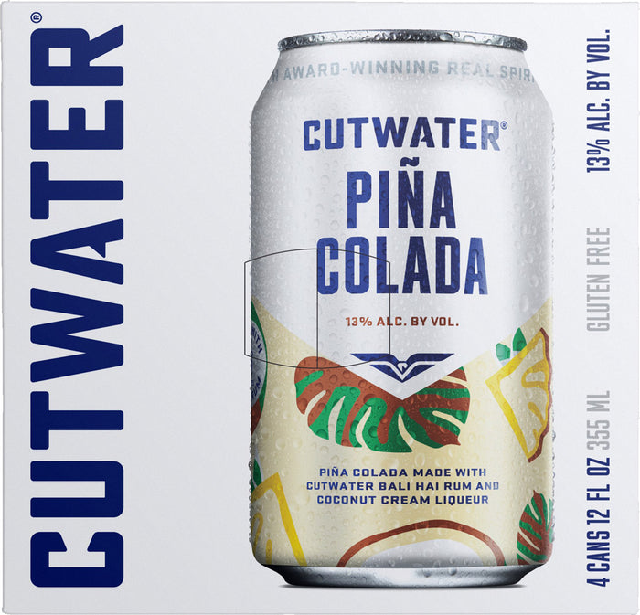Cutwater Spirits Bali Hai Pina Colada 4pk