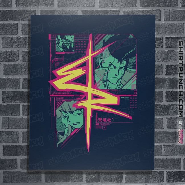 Posters / 4"x6" / Navy