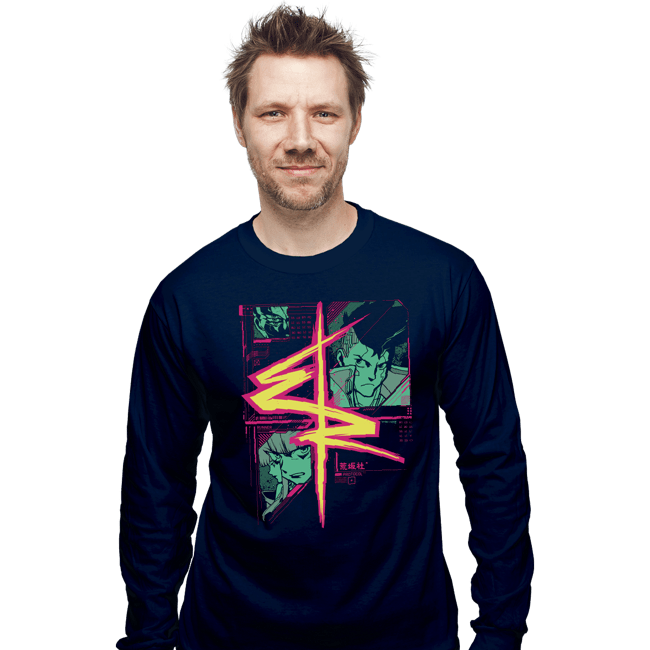 Long Sleeve Shirts, Unisex / Small / Navy
