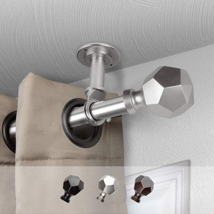 Darden 1" Ceiling Curtain Rod/ Room Divider