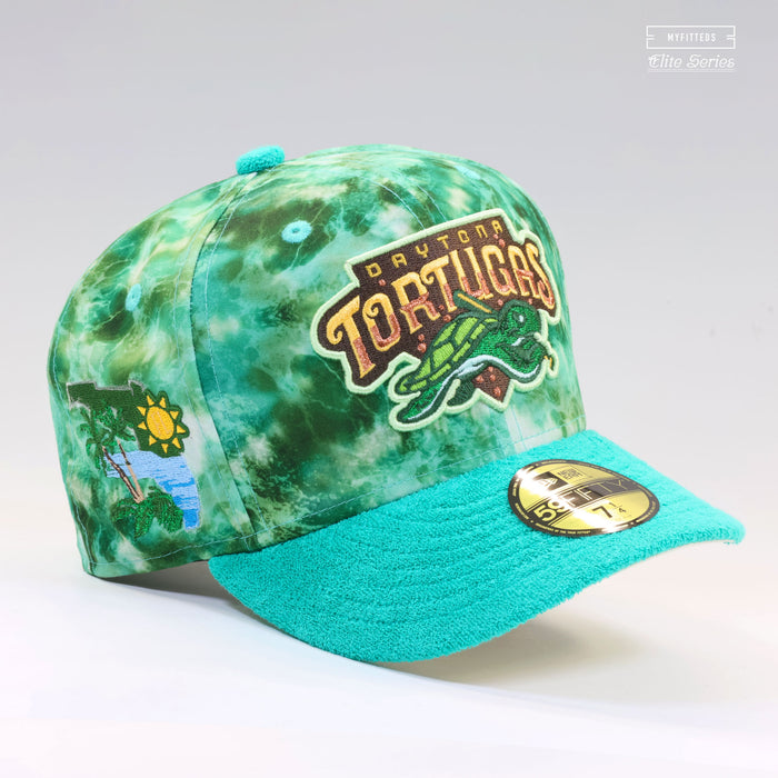 DAYTONA TORTUGAS BACK TO THE SEA ULTRAVIOLET ELITE SERIES NEW ERA FITTED CAP